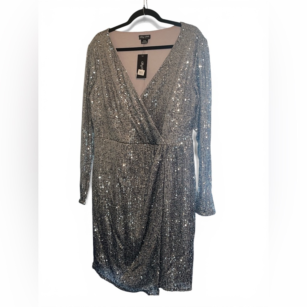 City Chic Razzle Dress